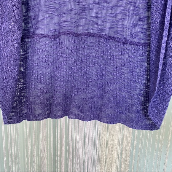 Seduction Purple Cardigan Size XS - Picture 9 of 16